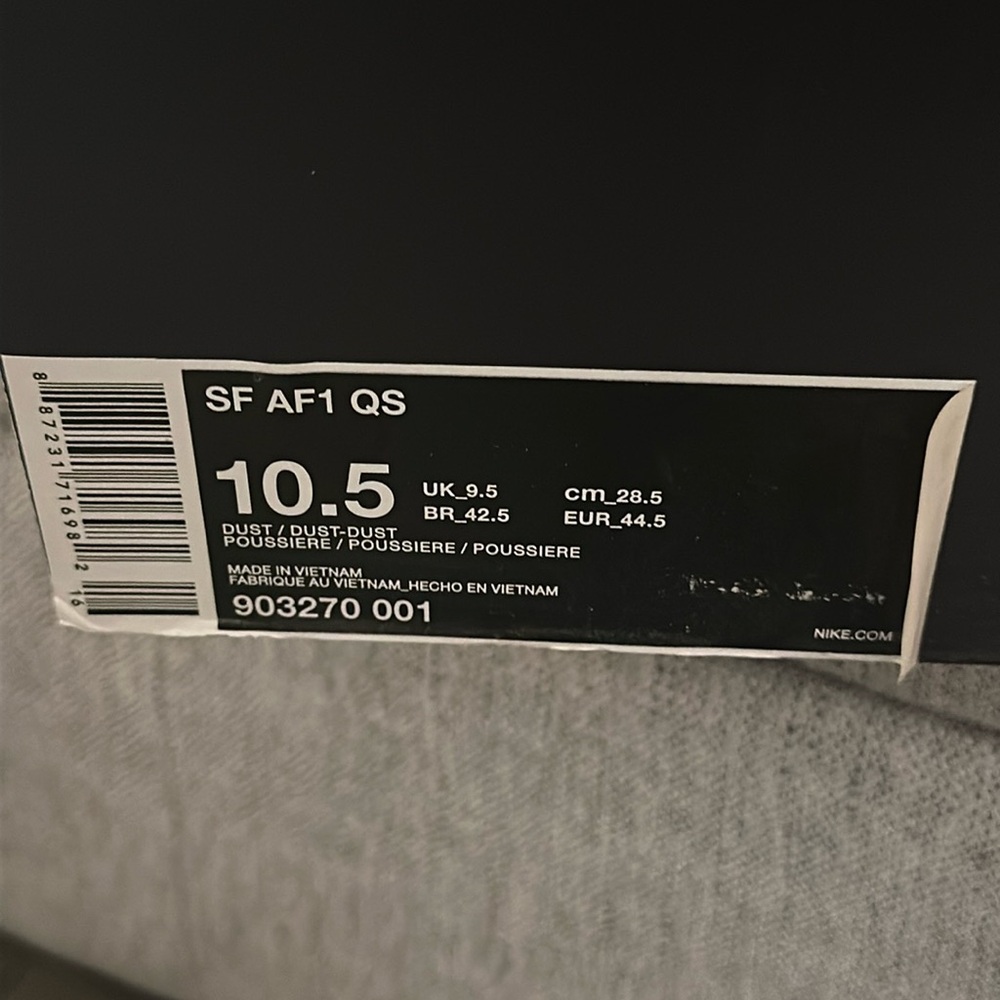 ❌SOLD❌ SF AF1 QS - Picture 5 of 5